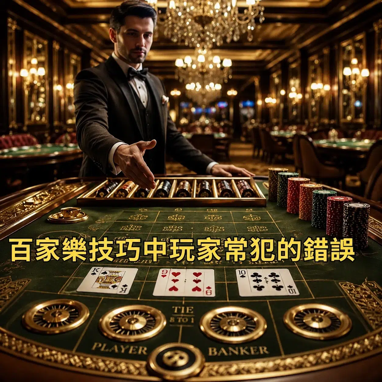 百家樂技巧中玩家常犯的錯誤